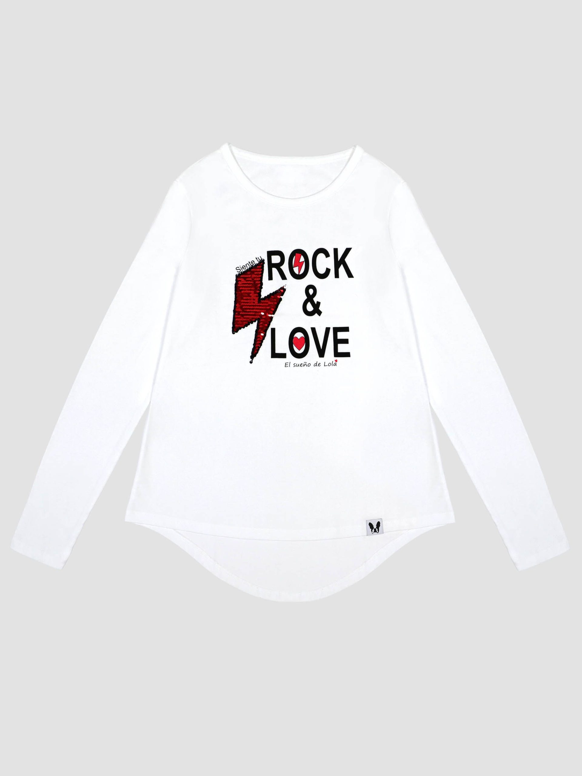 Camiseta ROCK & LOVE, El Sueño de Lola.