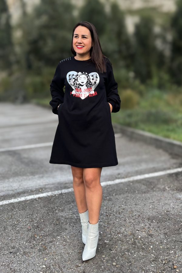 Vestido VIBRA, Vuela Raso.