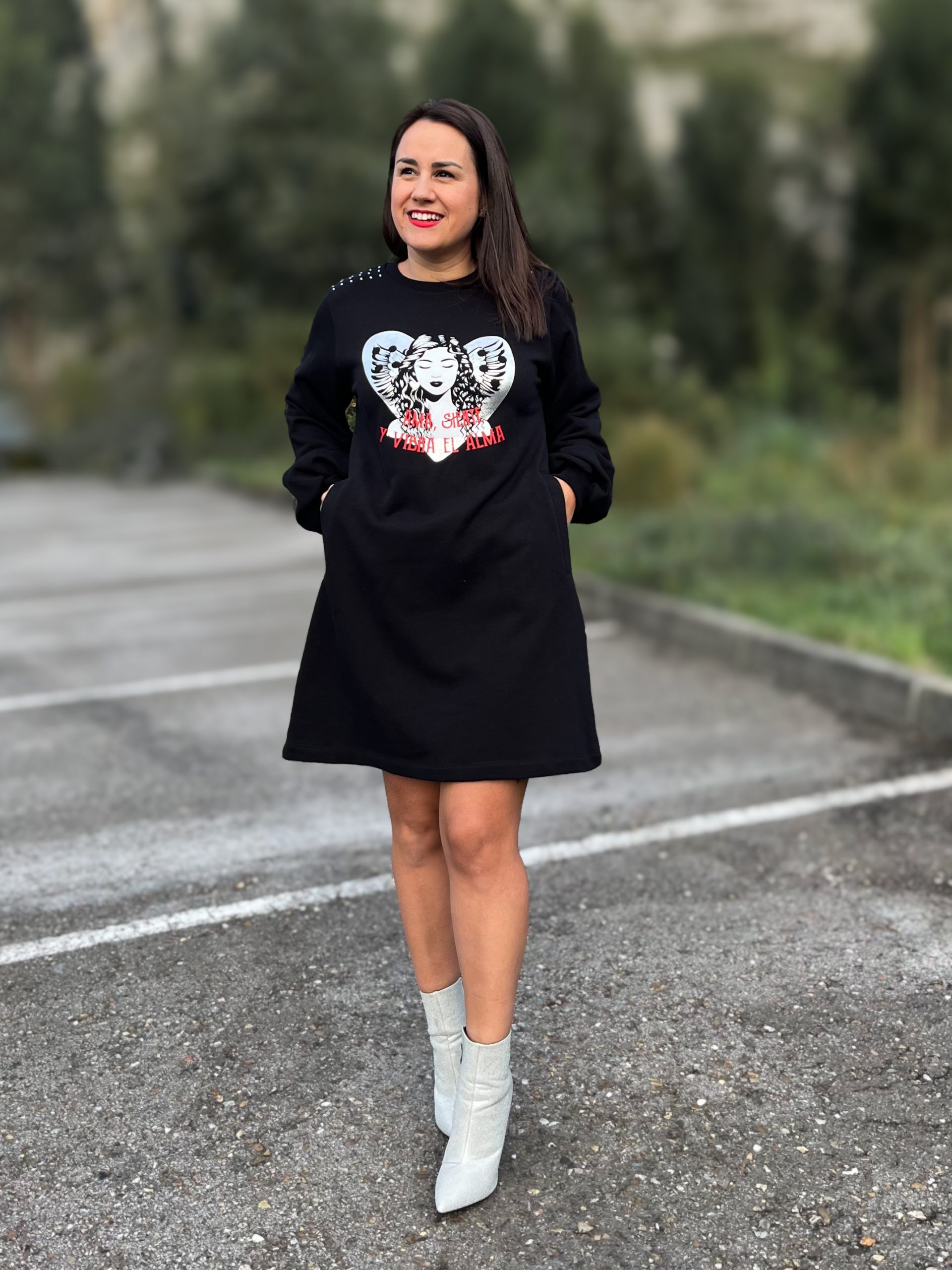 Vestido VIBRA, Vuela Raso.