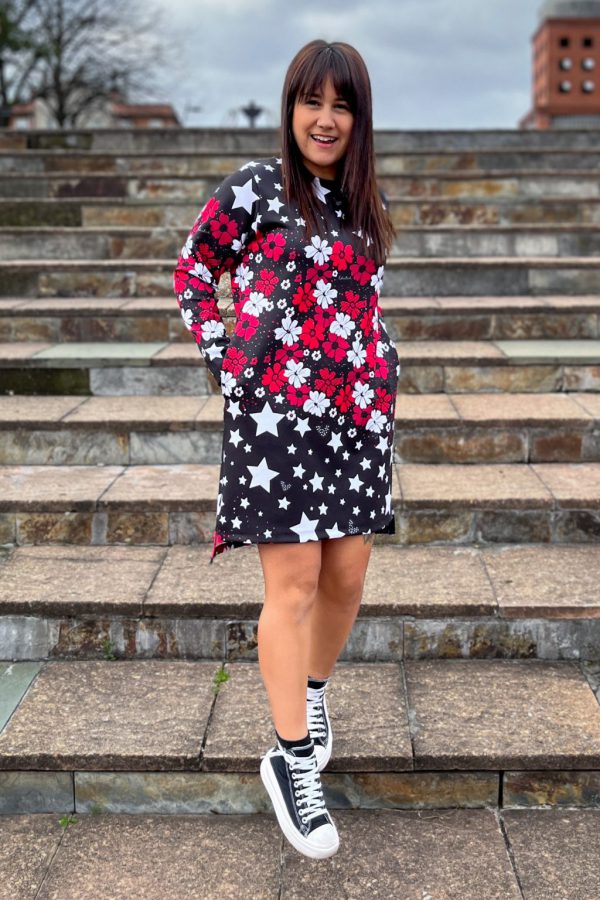 Vestido LIBERTAD, Vuela Raso.