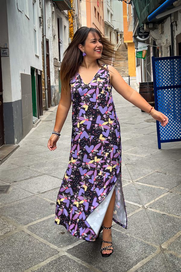 Vestido SOLTAR, Vuela Raso