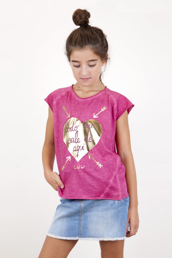 Camiseta CORAZÓN, Anabel-Lee.