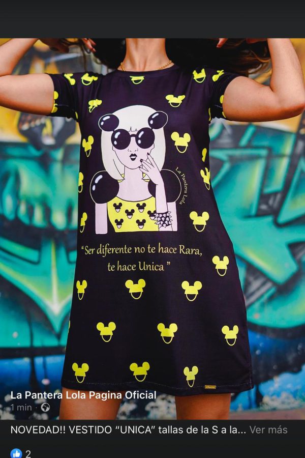 Vestido UNICA, La Pantera Lola.