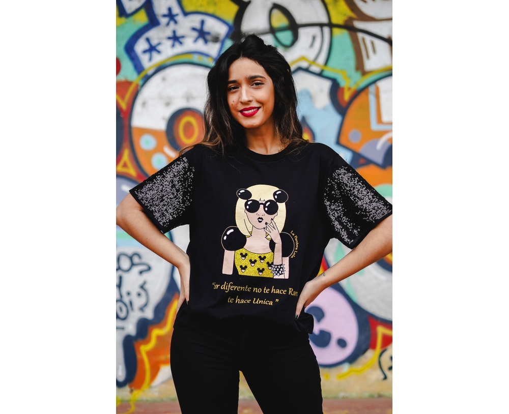 Camiseta "UNICA" EDICIÓN LIMITADA, La Pantera Lola.