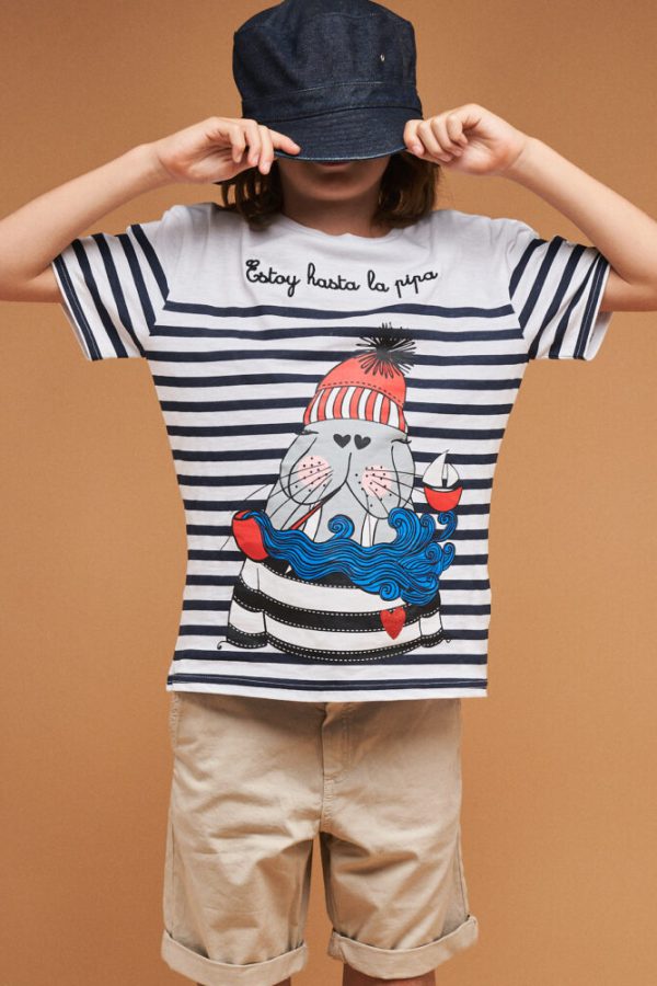 Camiseta CLUB NÁUTICO niño, Anabel Lee