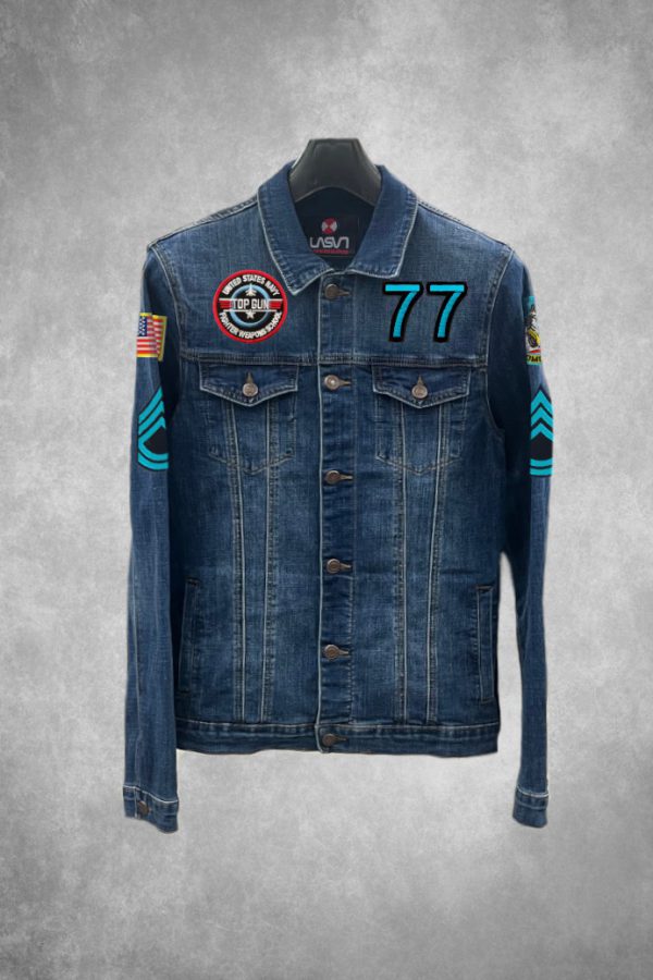 Cazadora vaquera de hombre Lasal 34 azul