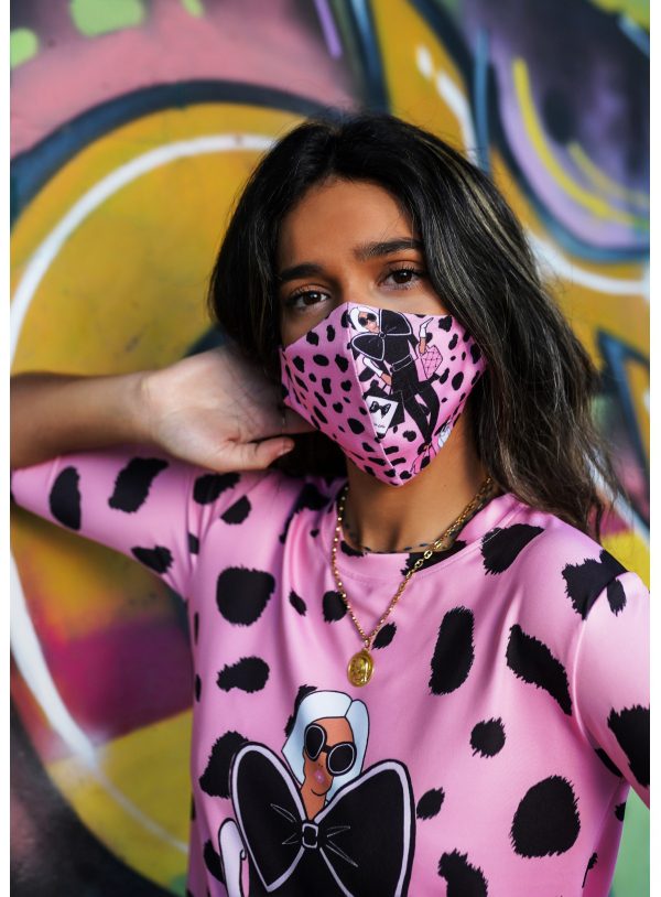 Mascarilla FRENCHIE STILE, La Pantera Lola.