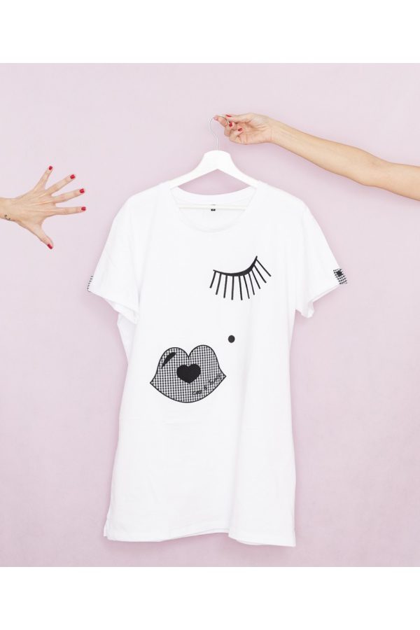 Vestido KEEP LOGO VICHY NEGRO, Keep&Trendy.