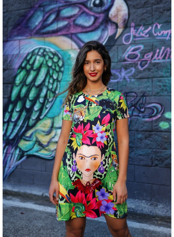 Vestido FRIDA SELVA, La Pantera Lola.