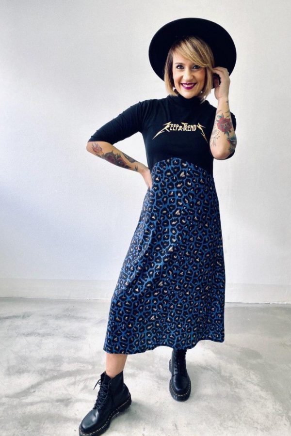 Vestido SIGUE TU INSTINTO MIDI, Keep&Trendy.