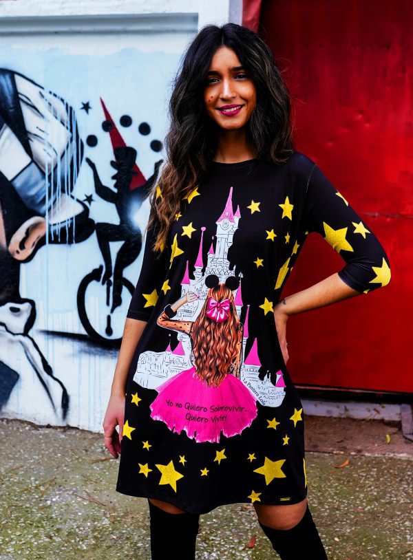Vestido VIVIR NEGRO, La Pantera Lola.