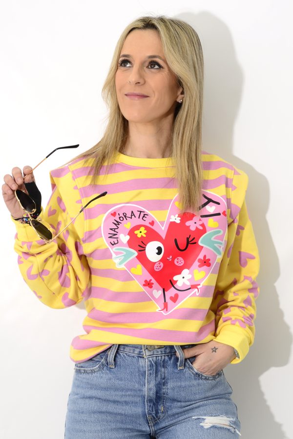 Sudadera «Enamórate de ti», Pitcli.