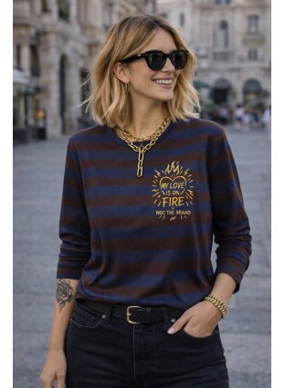 Camiseta My Love is On fire, Noc The Brand.