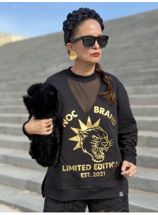 Sudadera Black Feline, Noc The Brand.