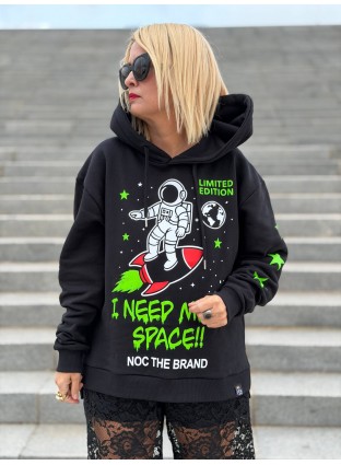 Sudadera Over More Space, Noc The Brand.