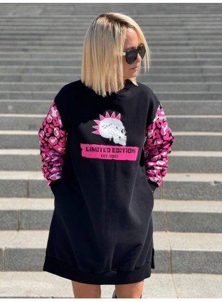 Vestido Neon Skull, Noc Atelier.