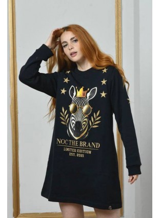 Vestido Royal Zebra, Noc The Brand