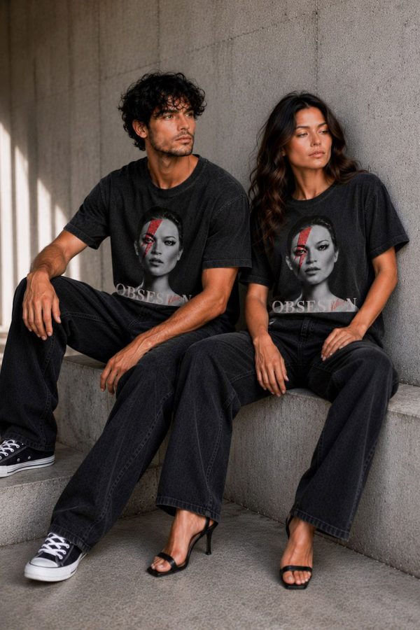 Camiseta UNISEX FADE OUT OBSESION, Be Happiness.