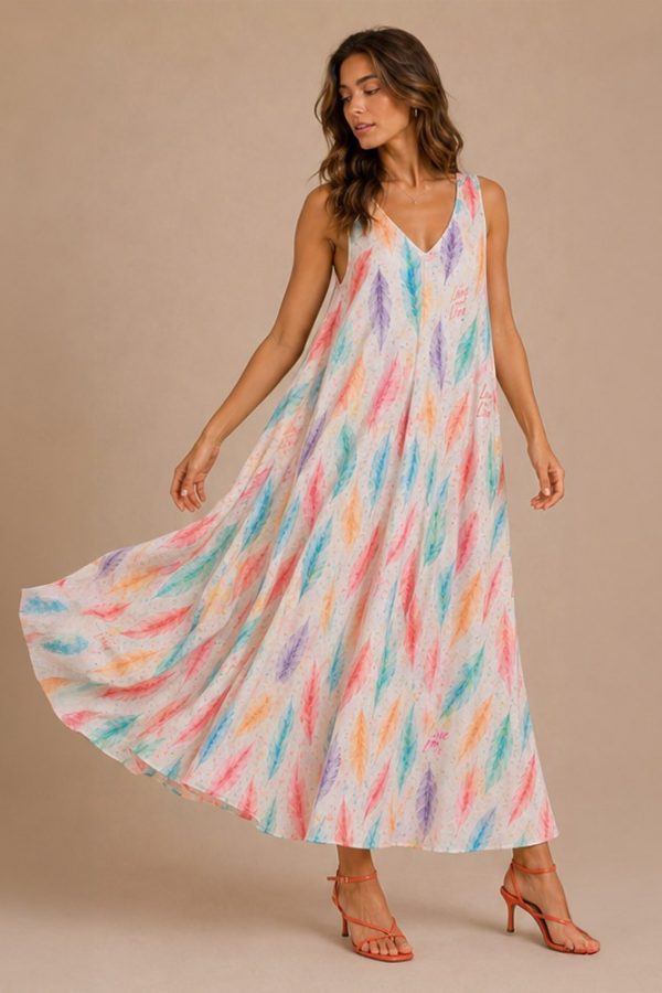 Vestido DREAM FEATHERS, Love&Live (PREVENTA)